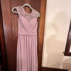 JJ’s House Dusty purple bridesmaid dress, size 4